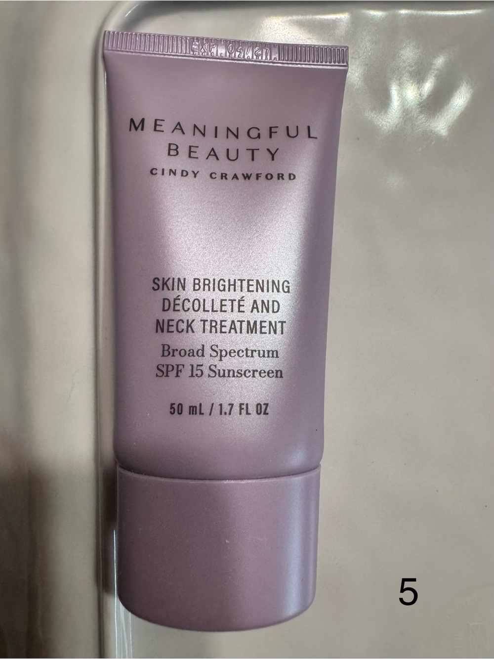 Meaningful Beauty Skin Brightening Décolleté & Neck Treatment - Lavender